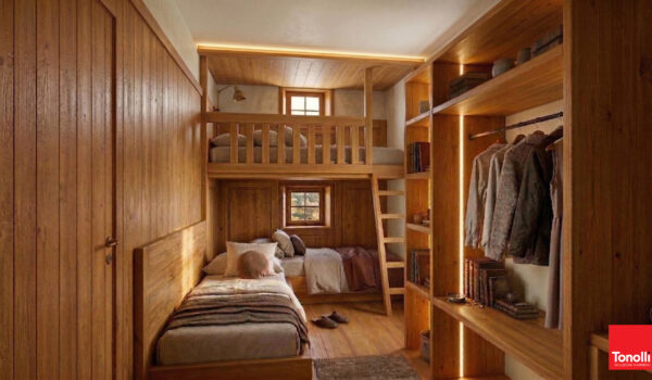 Suite Alpine Albergo Dimaro, veduta degli interni