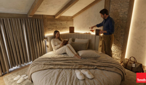 Camera Romantic, in Albergo Dimaro a Dimaro, in Val di Sole