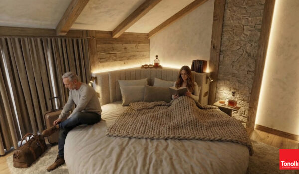 Camera Romantic, in Albergo Dimaro a Dimaro, in Val di Sole