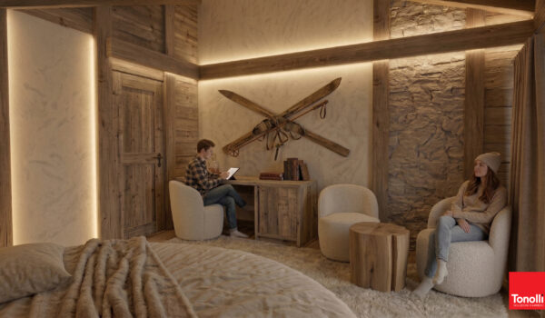 Camera Romantic, in Albergo Dimaro a Dimaro, in Val di Sole